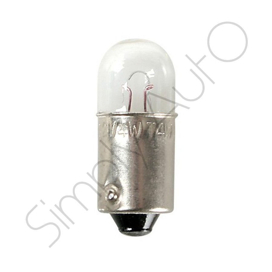 Lampada a 1 luce 12 Volt - 4 Watt zoccolo in ferro