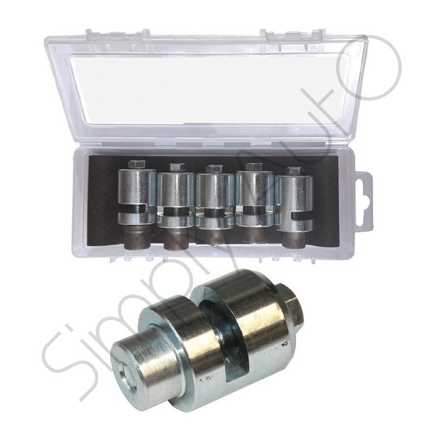 Kit 6 punzoni per foratura dei paraurti 