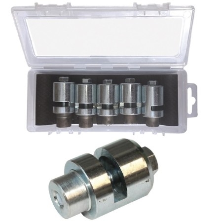 Kit 6 punzoni per foratura dei paraurti 