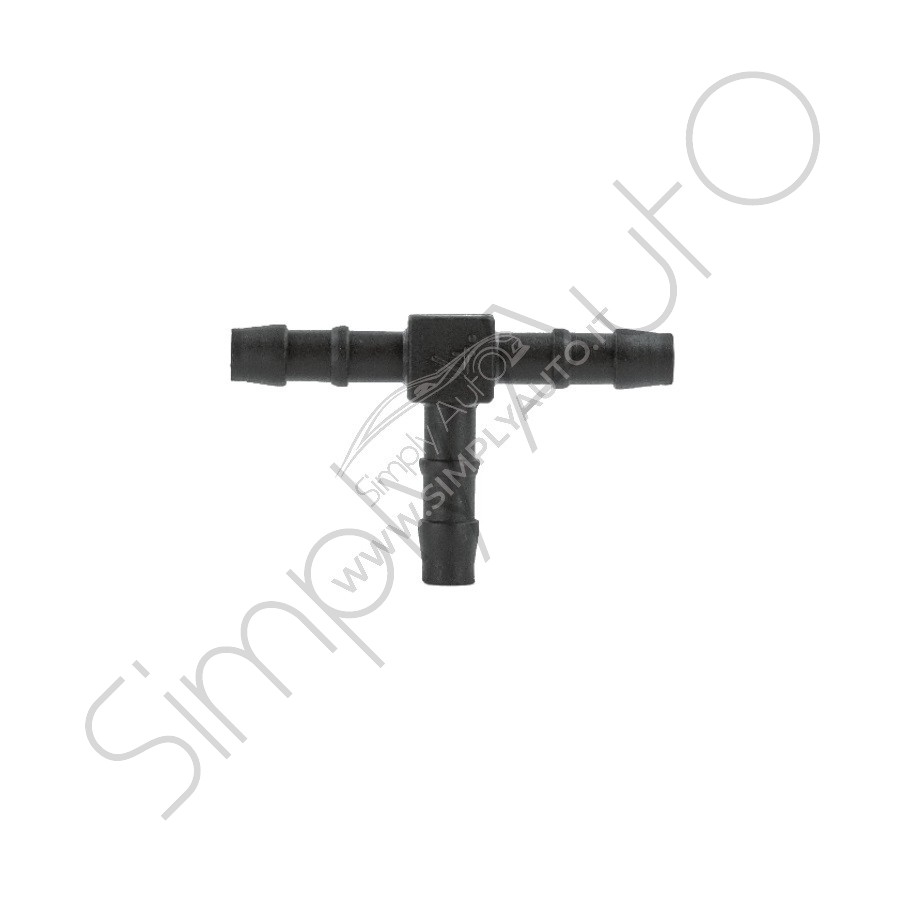 Raccordo a "T" tubo tergi Ø 4.8 mm