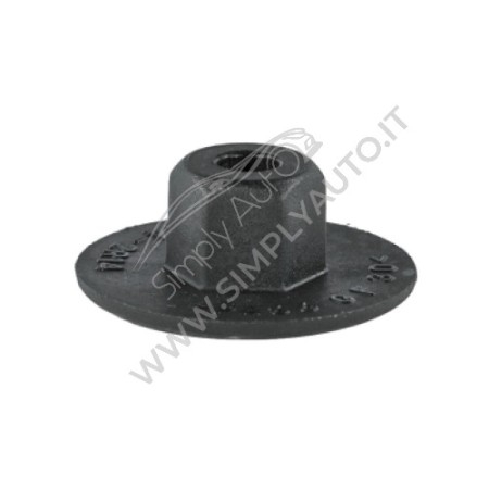 Dado in plastica foro Ø 4.80mm  T 24 mm