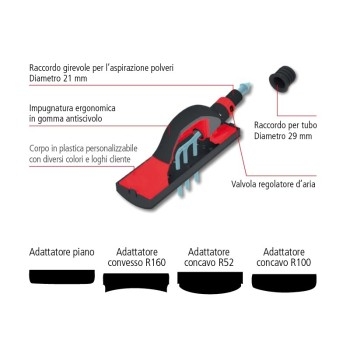 Kit lima di carteggiata multifunzione