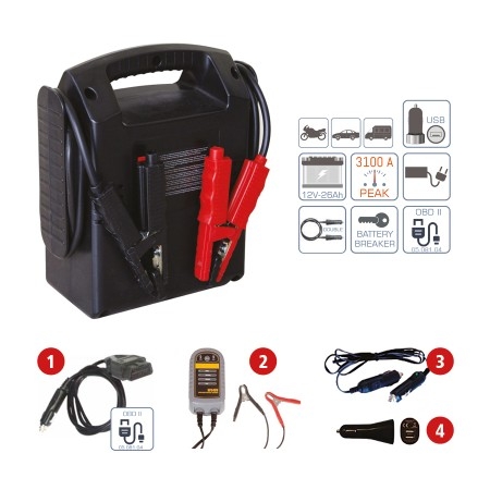 Avviatore d'emergenza portatile