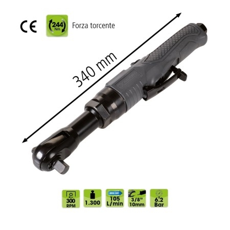 Cricchetto ad aria con attacco quadro da 1/2"