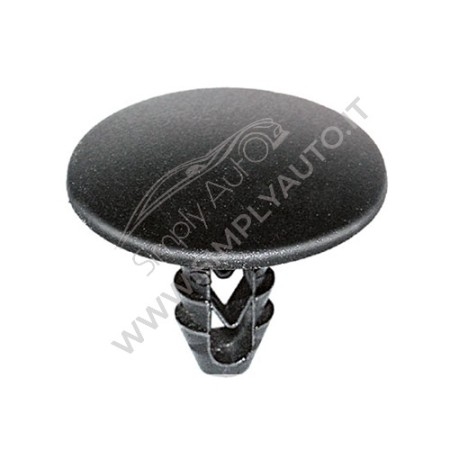 Bottone di fissaggio per foro Ø 6.5 mm, per rivestimenti interni e tappeti, Fiat, Alfa Romeo, Iveco e Lancia