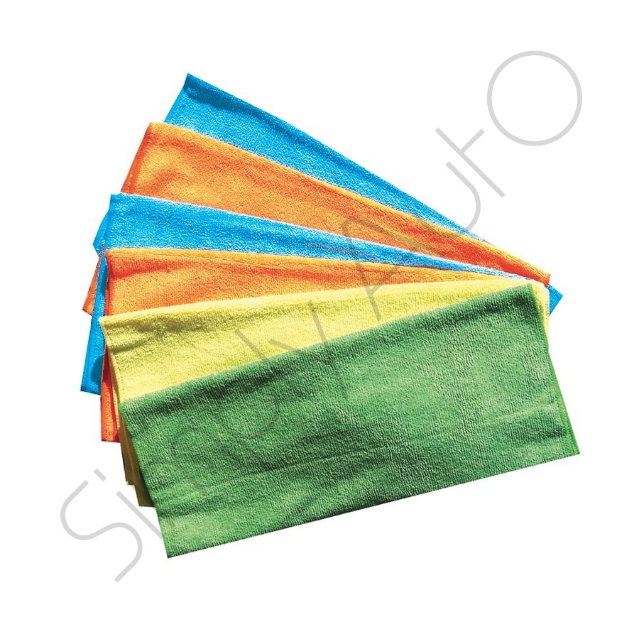 Kit 5 panni in microfibra 40 x 40 cm