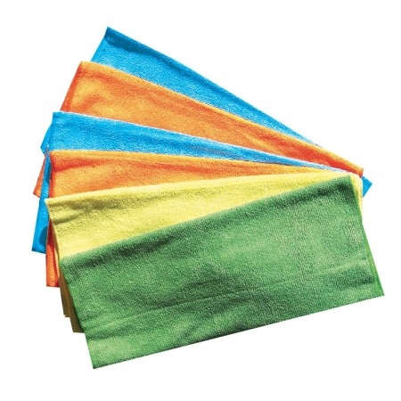 Kit 5 panni in microfibra 40 x 40 cm