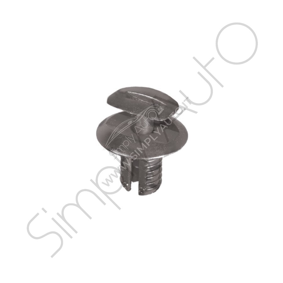 Bottone di fissaggio foro Ø 8 mm per mascherina, locari passaruota e rivestimenti Volkswagen, Seat e Skoda vari modelli