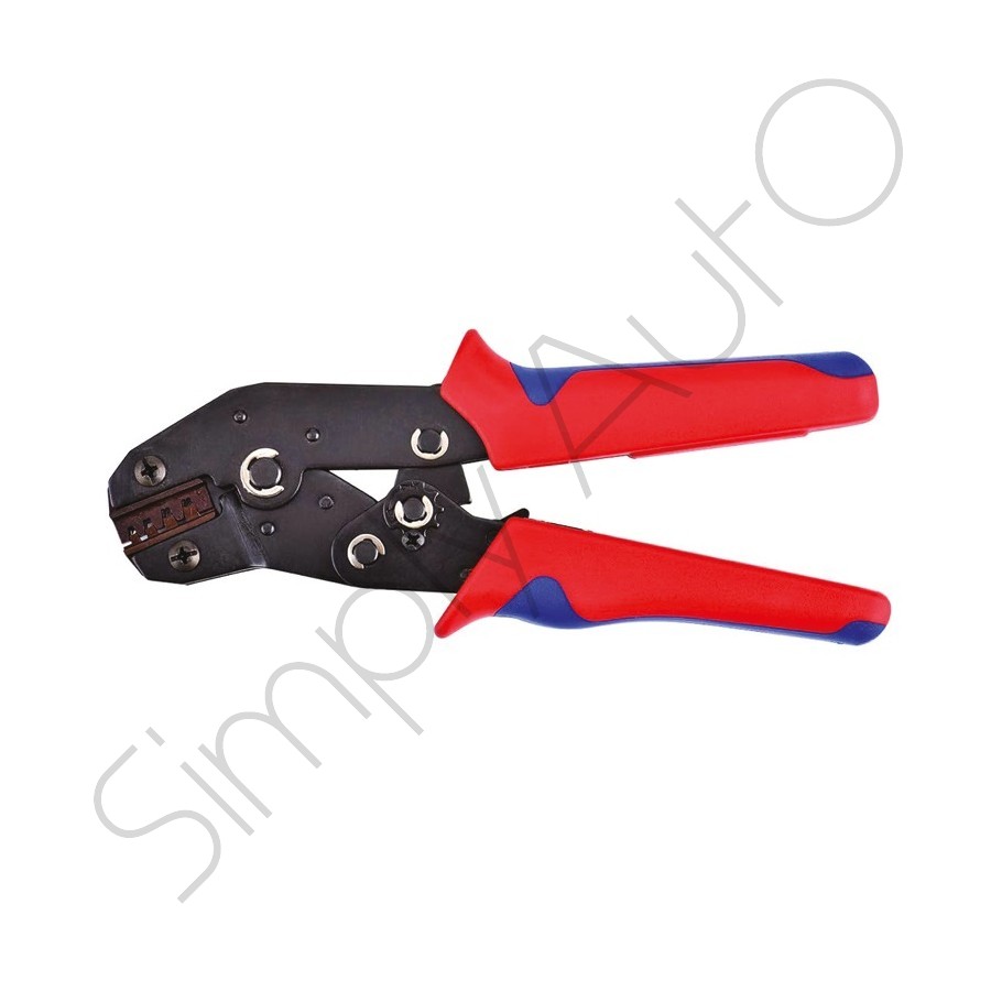 Pinze a cricchetto per terminali NUDI 0,5-6 mm²