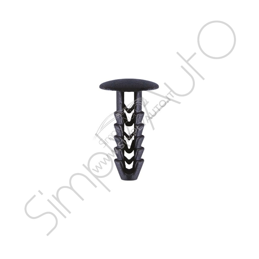 Bottone di fissaggio per foro Ø 6.5 mm, per rivestimenti interni, e ripari Fiat, Alfa Romeo, e Lancia vari modelli