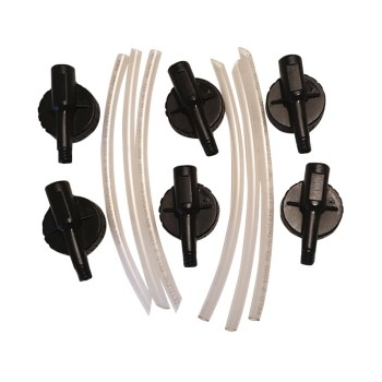 Kit ricambi 6 sonde e 6 adattatori per body