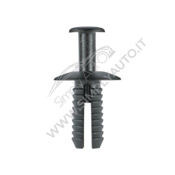 Bottone di fissaggio foro Ø 6 mm per paraurti Bmw serie 3 e Opel Omega