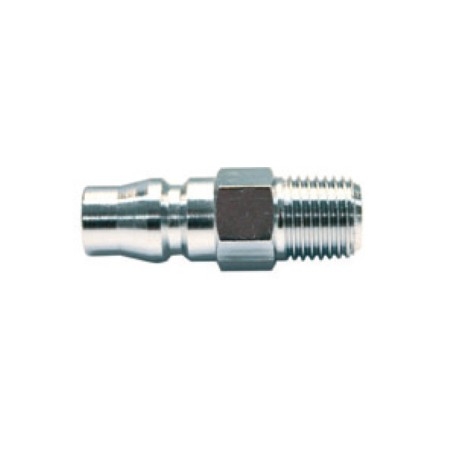 Innesto maschio da 1/4" per rubinetto rapido in acciaio