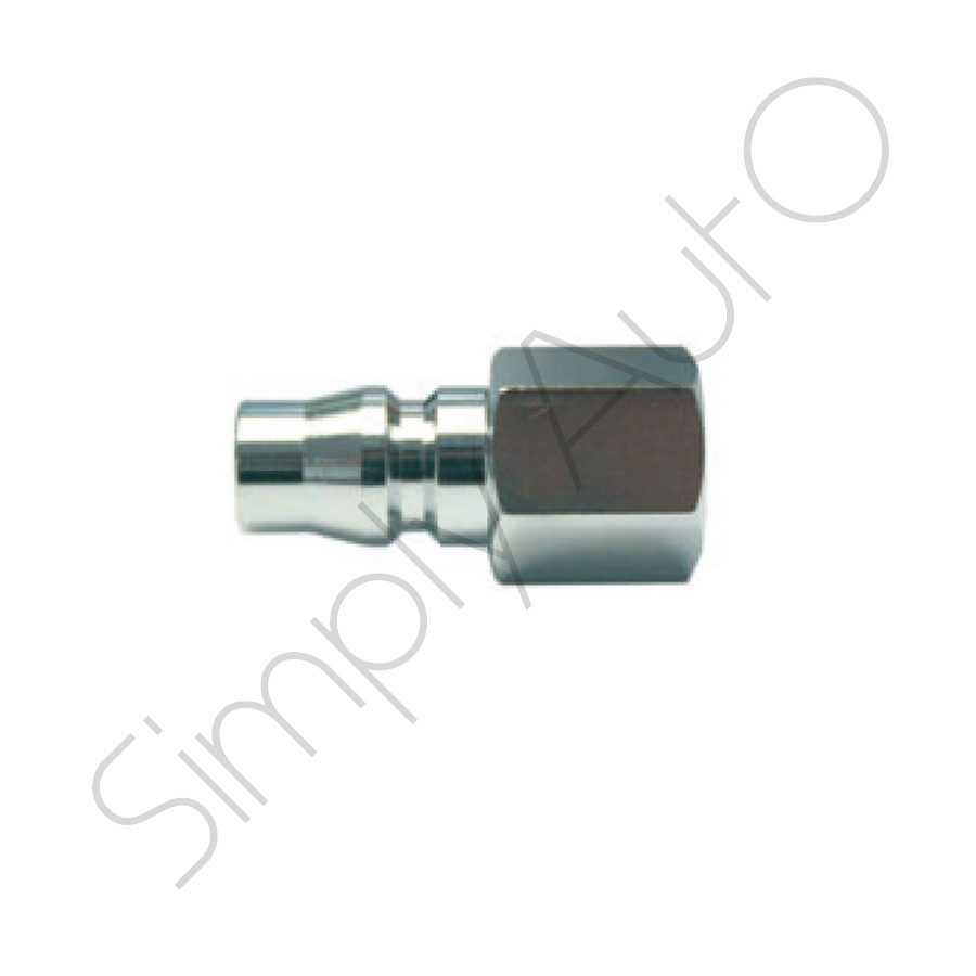Innesto femmina da 1/4" per rubinetto rapido in acciaio