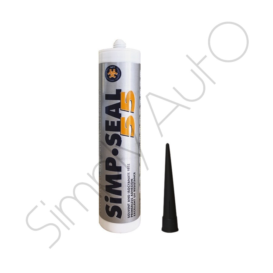 Sigillante polimero per lamiera 310 ml - Nero