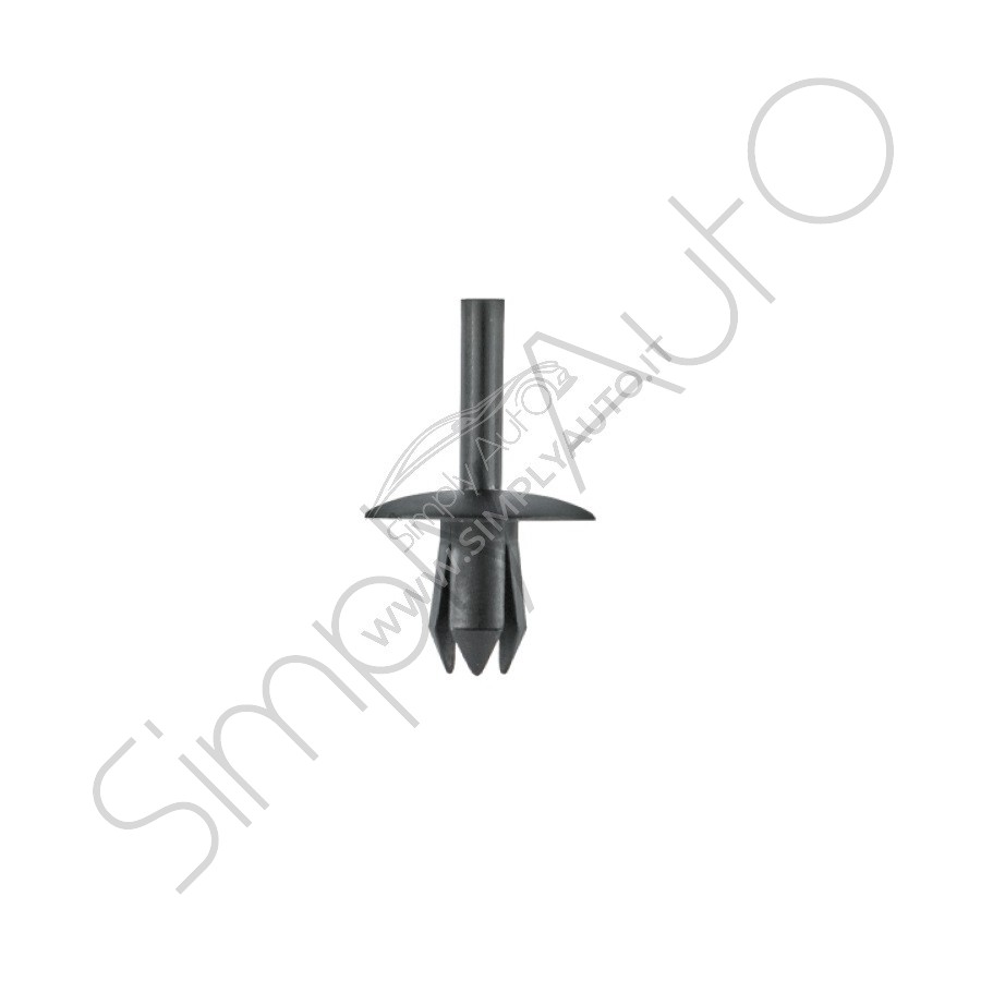 Bottone di fissaggio foro Ø 5.8 mm, per rivestimenti, ripari e vari usi Mercedes, Volkswagen, Opel e Iveco vari modelli