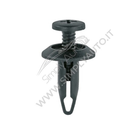 Bottone di fissaggio foro Ø 6.5 mm per rivestimenti interni e ripari Ford vari modelli