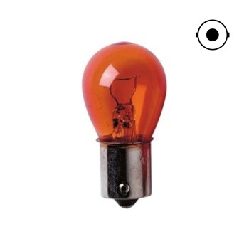 Lampada a 1 luce 12 Volt - 21 Watt arancio