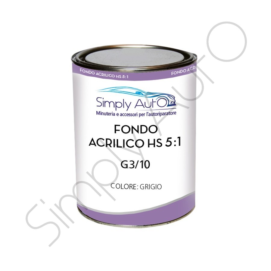 Fondo acrilico HS Grigio da 1 litro