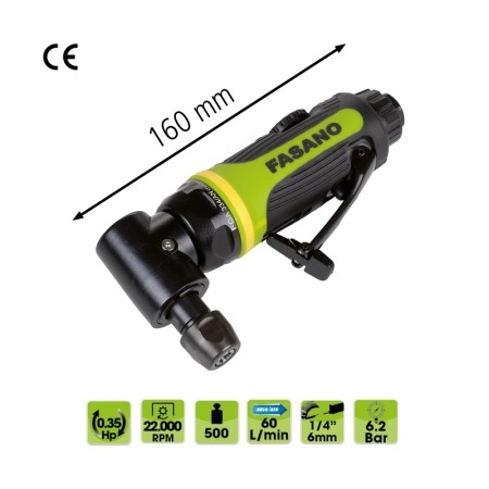 Smerigliatrice angolare 90° pneumatica