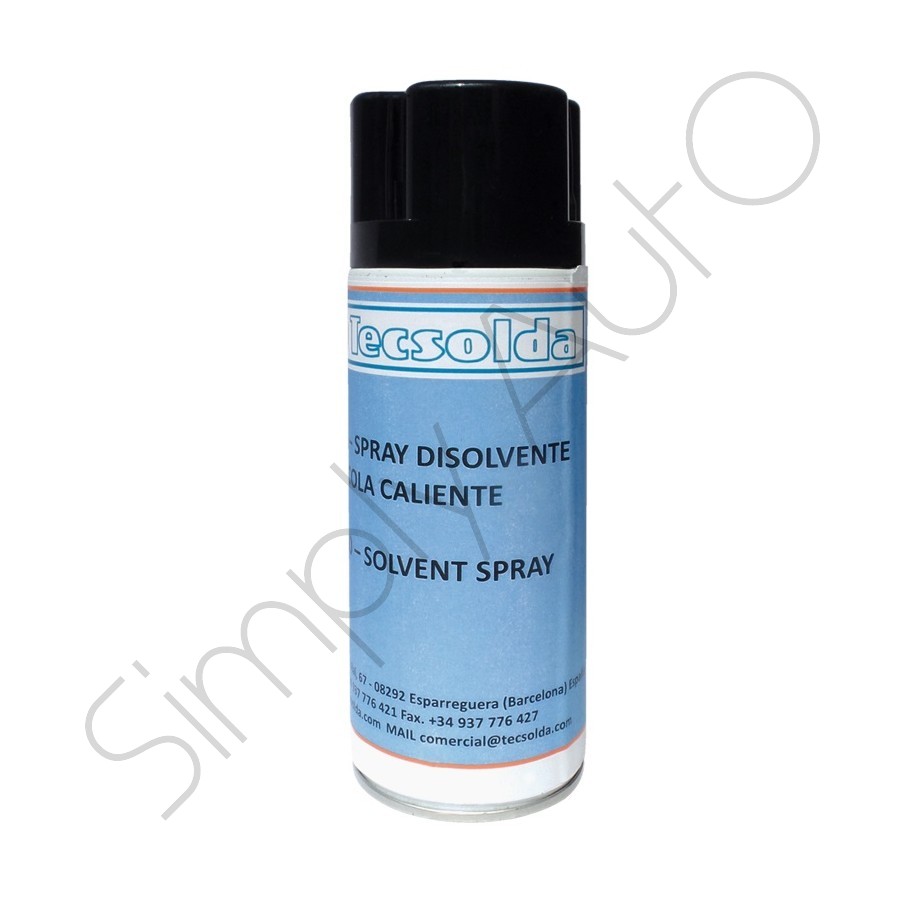 Spray dissolvente colla a caldo