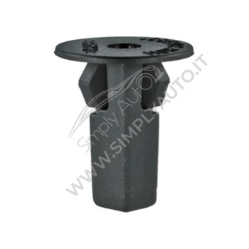 Madrevite foro 8.5x8.5 mm per vite Ø 5.5 mm, rivestimenti e locari passaruota Toyota vari modelli