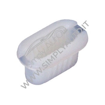 Madrevite foro 7x15 mm per vite Ø 4.2 mm, rivestimenti, batticalcagno, Fiat, Lancia, Abarth e Alfa vari modelli 