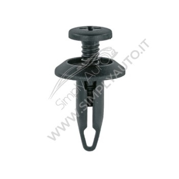 Bottone di fissaggio foro Ø 6.5 mm per rivestimenti interni e ripari Ford vari modelli