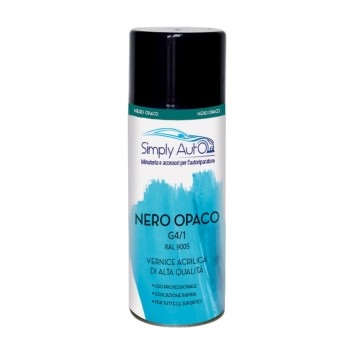 Nero opaco spray 400 ml (RAL 9005)