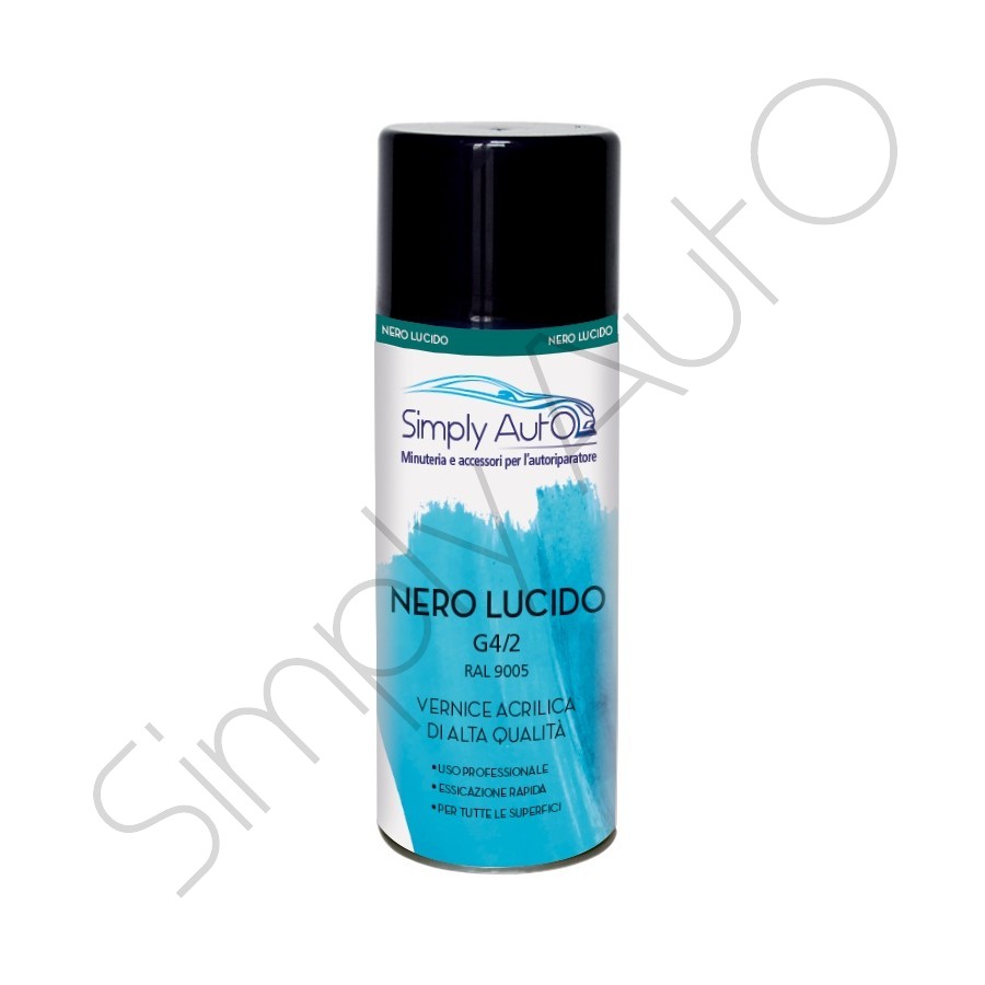 Nero lucido spray 400 ml (RAL 9005)
