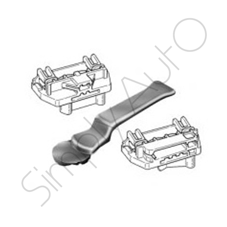 Kit riparazione alzacristallo SX Ford Focus