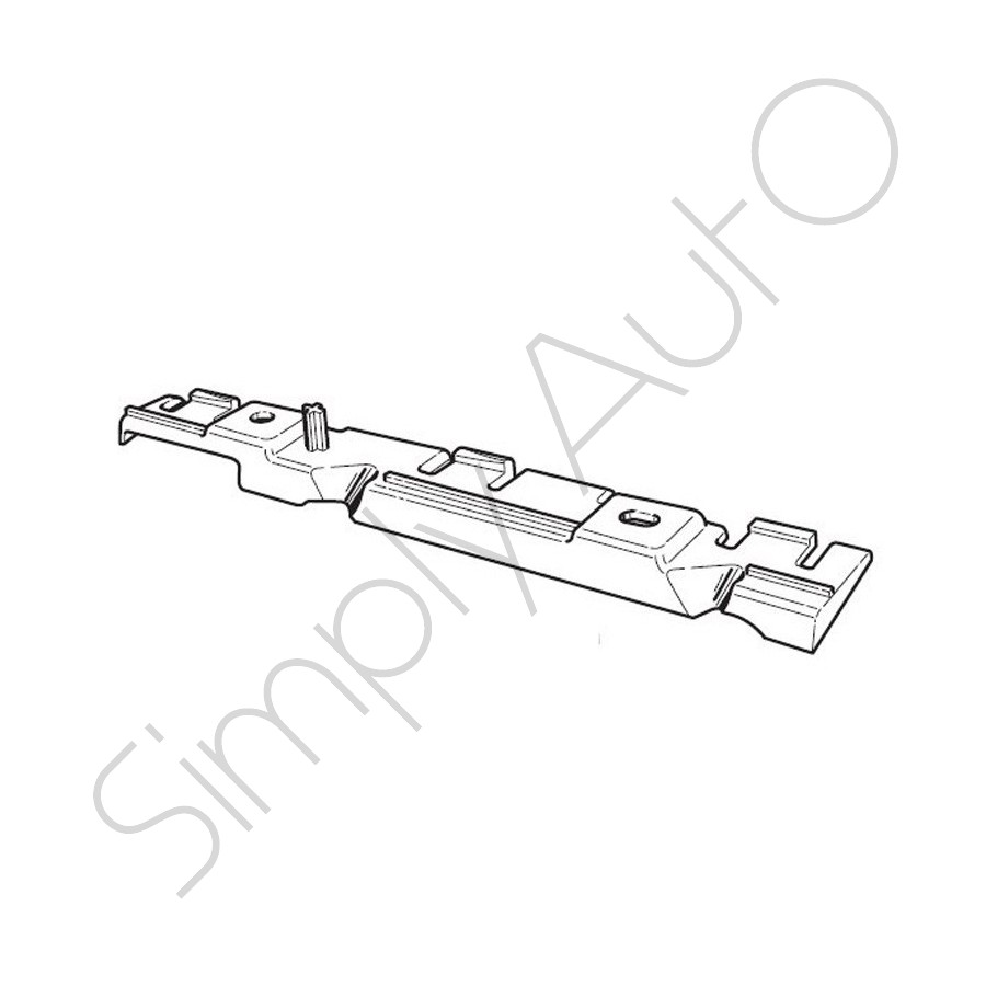 Staffa paraurti anteriore DX Fiat Nuova 500