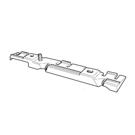 Staffa paraurti anteriore DX Fiat Nuova 500