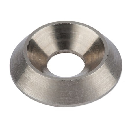 Rondella sottovite in acciaio bianca Ø 6x18 mm
