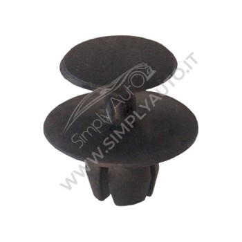 Bottone di fissaggio foro Ø 8 mm per rivestimenti, ripari e mascherina Peugeot, Citroen e Mercedes vari modelli