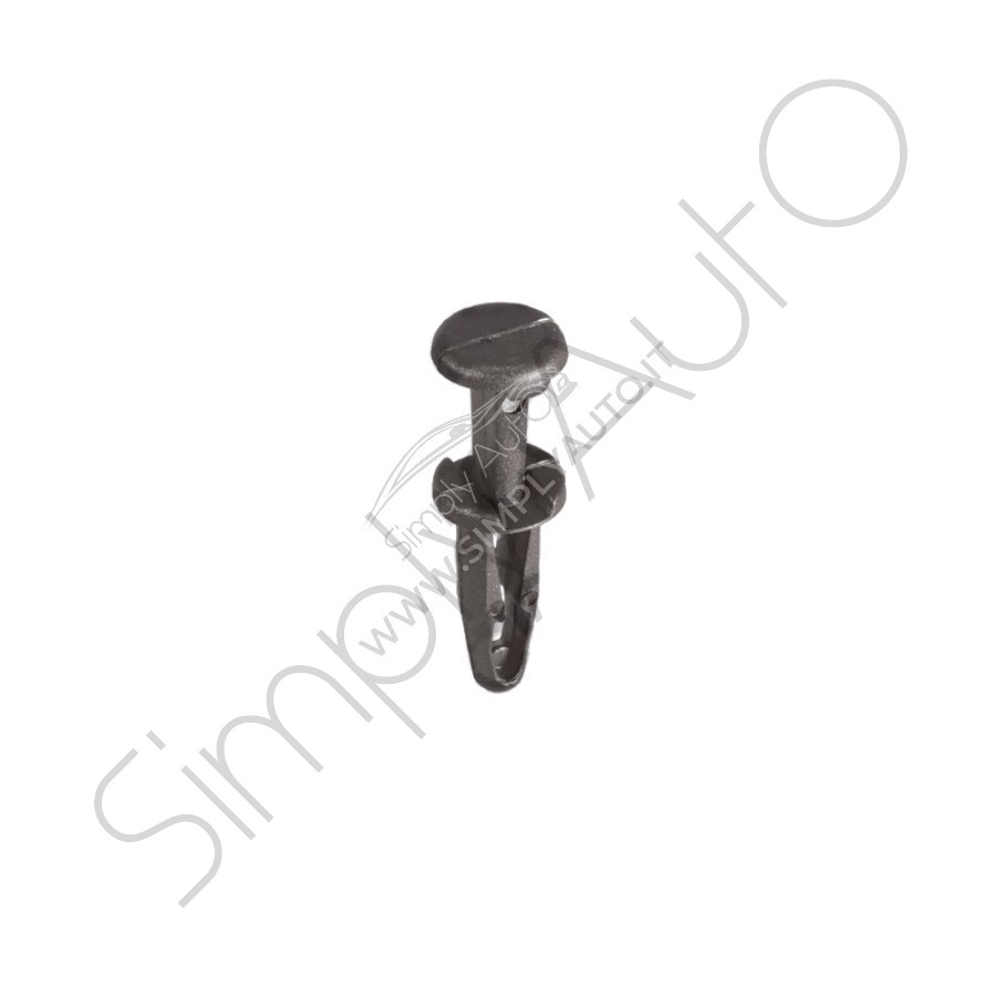 Bottone di fissaggio foro Ø 6 mm per rivestimenti, guarnizioni porta, locari passaruota e mascherina Fiat, Lancia, Iveco e Alfa 