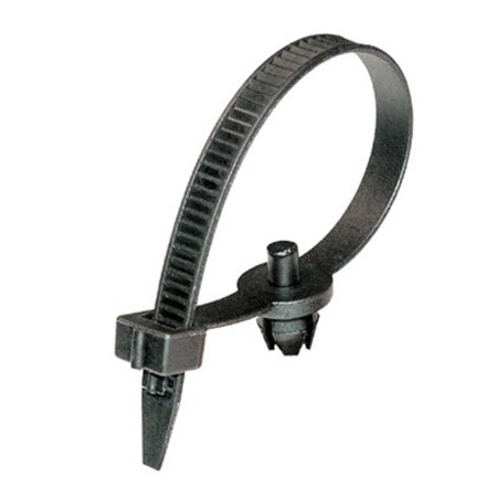 Fascette in nylon nera 160x7 mm