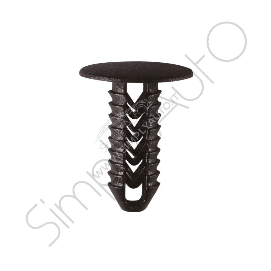 Bottone di fissaggio per forO Ø 8 mm, per rivestimenti interni, tappeti e passaruota, Fiat, Alfa Romeo, iveco e Lancia