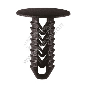 Bottone di fissaggio per forO Ø 8 mm, per rivestimenti interni, tappeti e passaruota, Fiat, Alfa Romeo, iveco e Lancia
