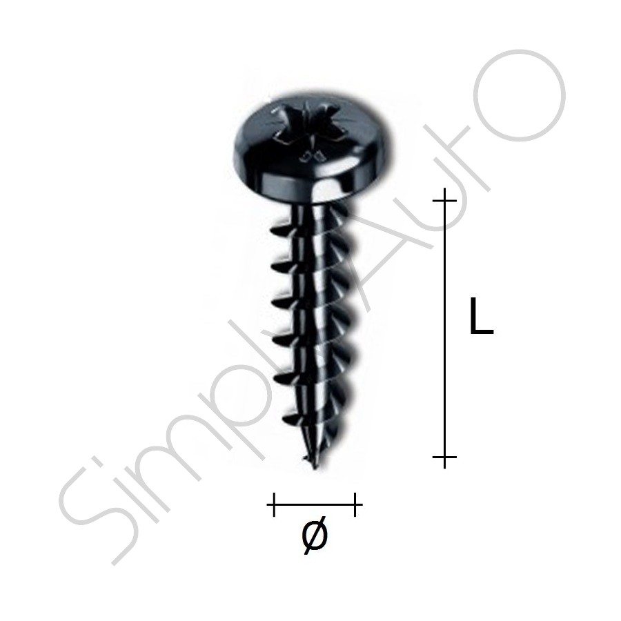 Ø 4.8x22 mm