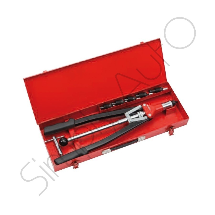Rivettatrice manuale per inserti M3-M4-M5-M6-M8-M10 Acciaio, Alluminio e Inox, completa di scatola