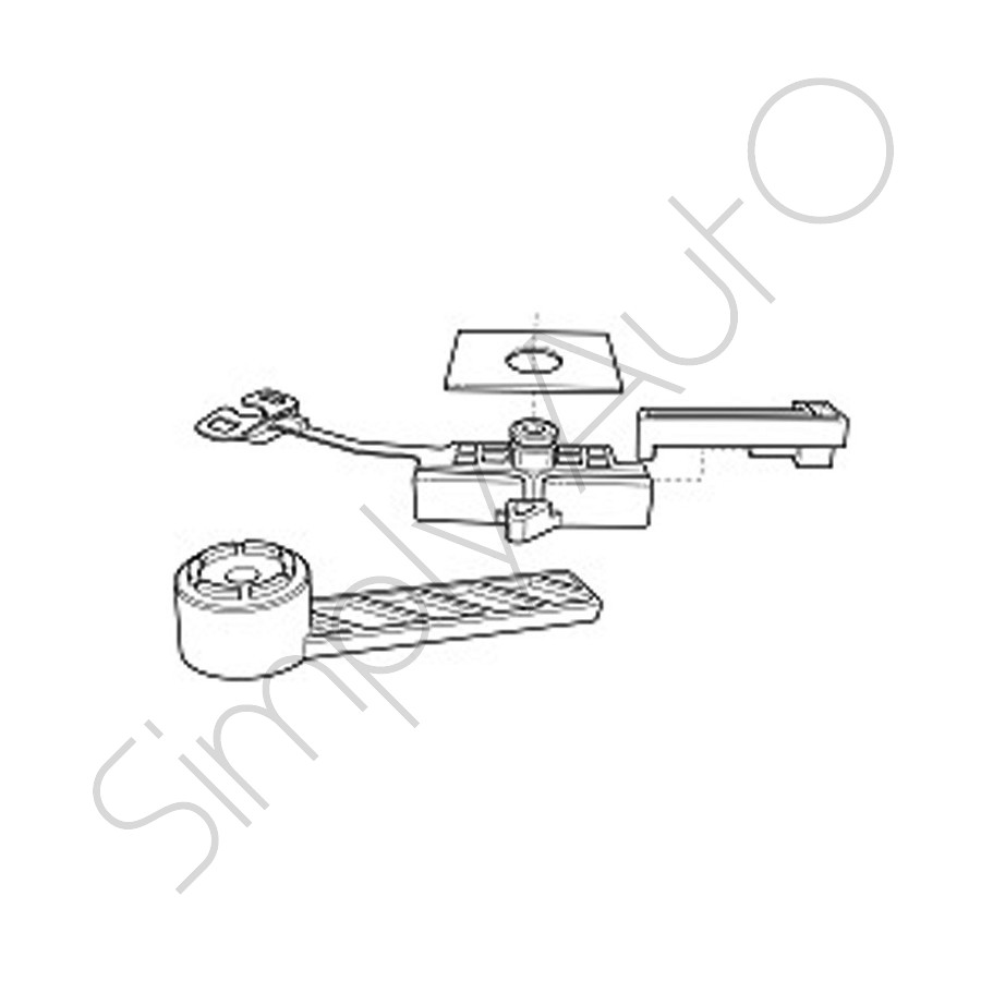 Kit riparazione alzacristallo con dispositivo arresto molle DX Fiat Grande Punto dal 2005 