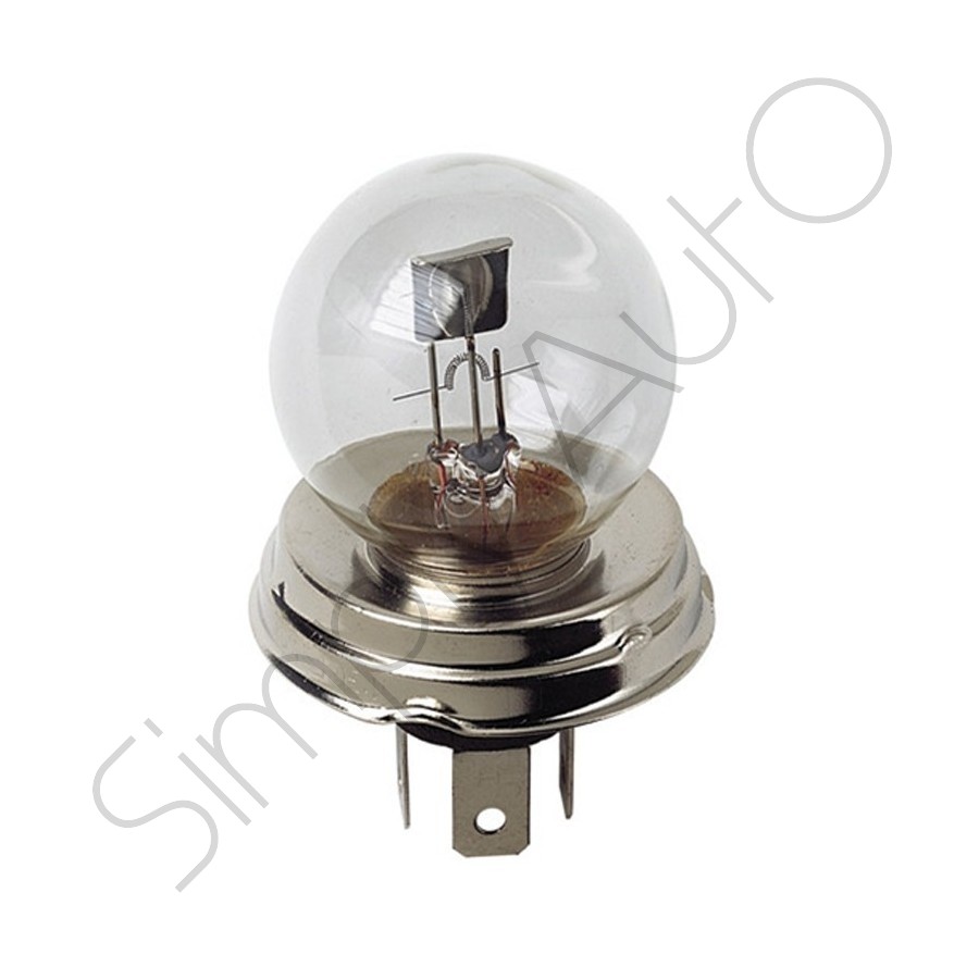 Lampada assimetrica a 2 luci 12 Volt - 45/40 Watt