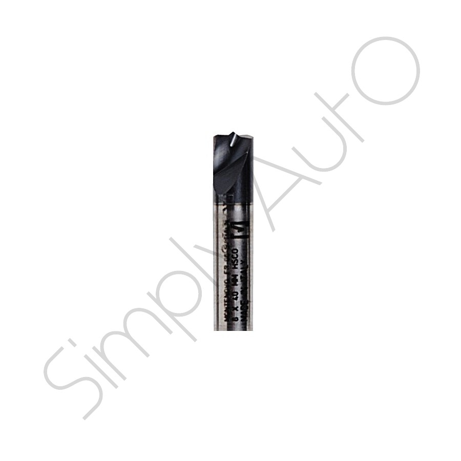 Fresa Ø 8X39 mm in acciaio con rivestimento tialn