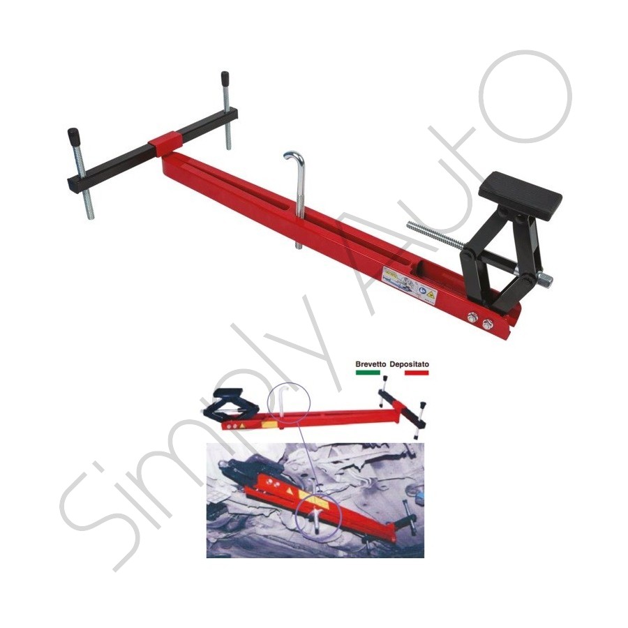 Traversa per sostegno motore portata 200 kg