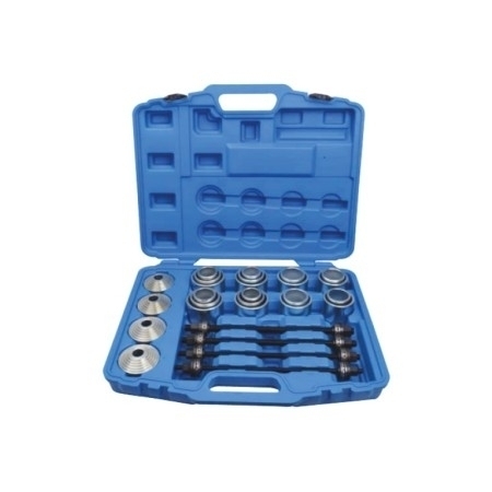 Kit di 36 utensili per estrazione e introduzione silent blocks