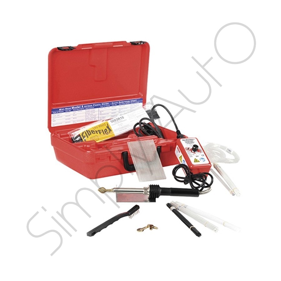 Saldatore plastiche con resistenza ceramica