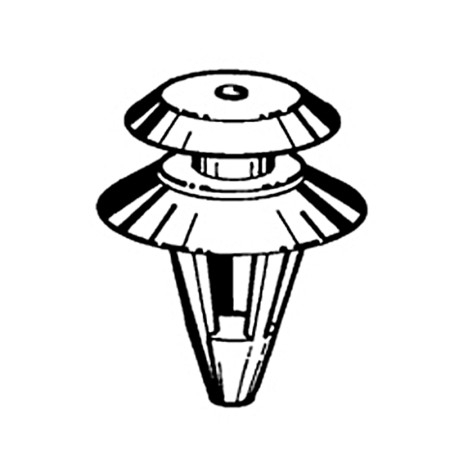 Bottone Fermapannello per Ford, Volkswagen, Seat, Skoda, vari modelli