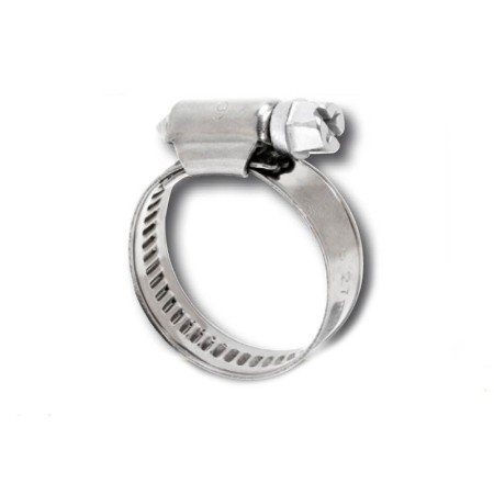 Fascette a stringere in acciaio inox, banda L 9 mm