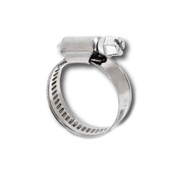 Fascette a stringere in acciaio inox, banda L 9 mm